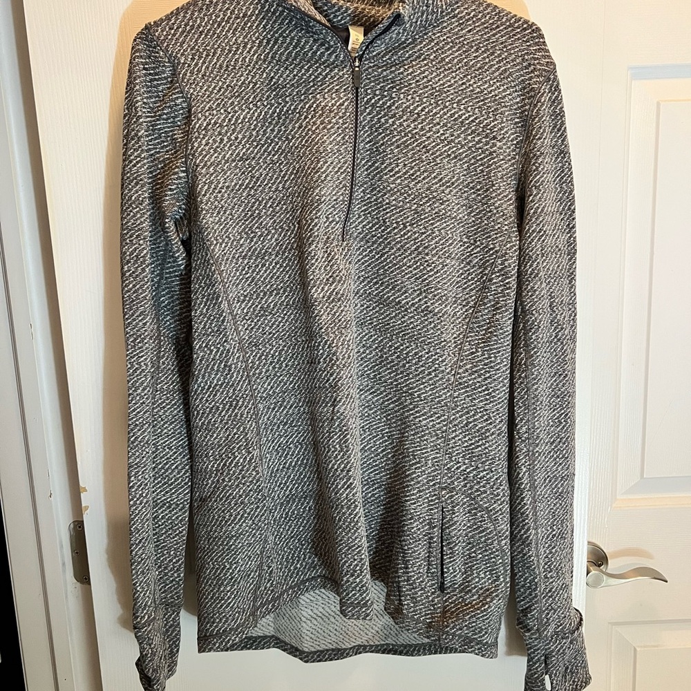 Lululemon Gray quarter zip